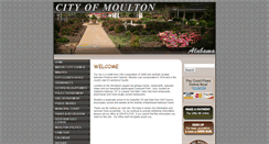 Desktop Screenshot of cityofmoultonal.com